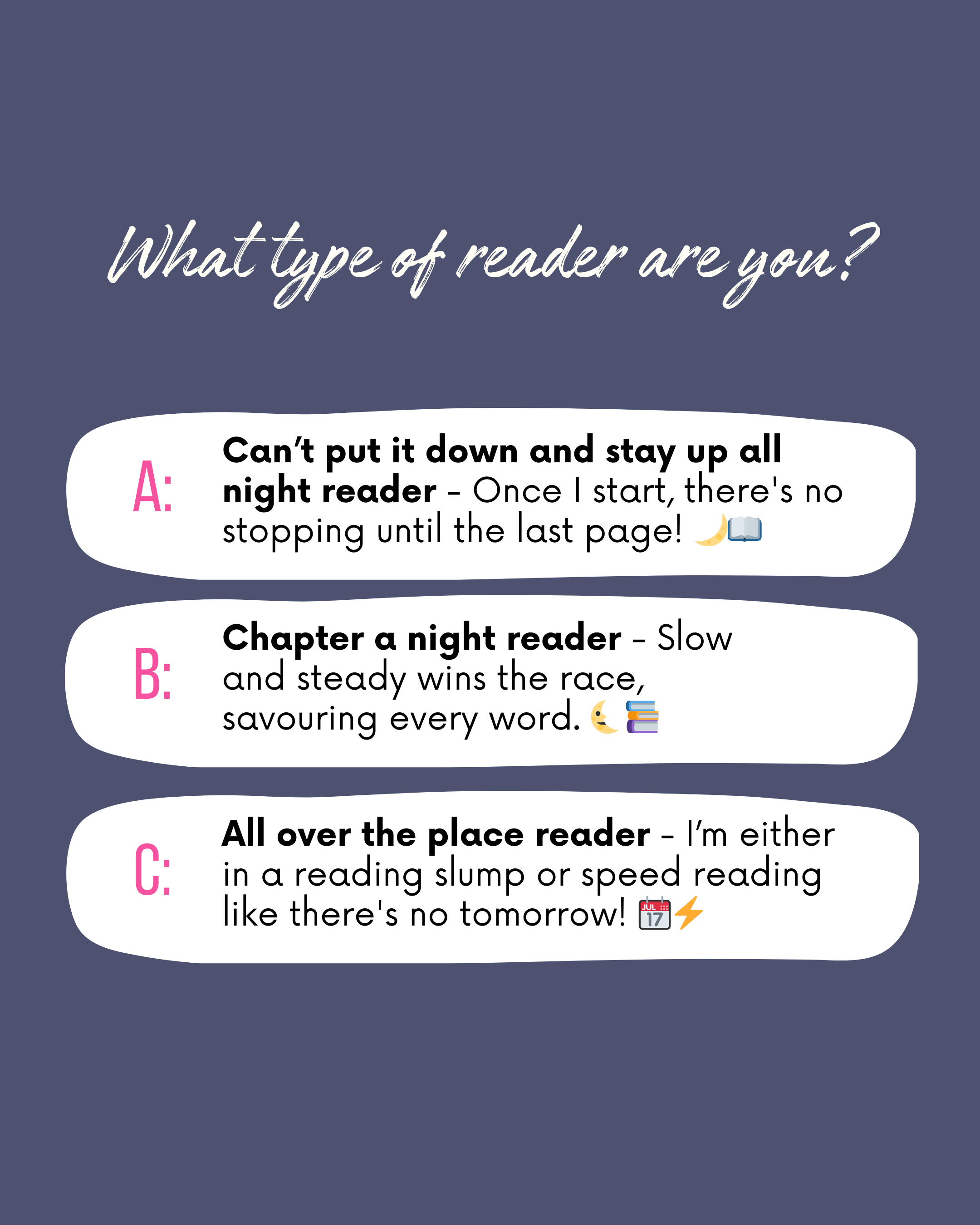 What Type of Reader Are You?